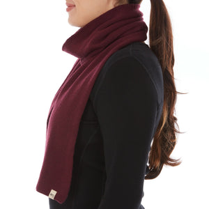 Merino Wool Knit Scarf | 100% Merino Wool