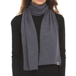 Merino Wool Knit Scarf | 100% Merino Wool