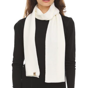 Merino Wool Knit Scarf | 100% Merino Wool