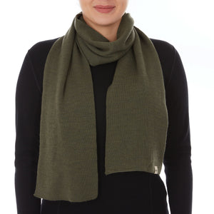 Merino Wool Knit Scarf | 100% Merino Wool
