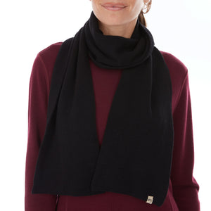 Merino Wool Knit Scarf | 100% Merino Wool