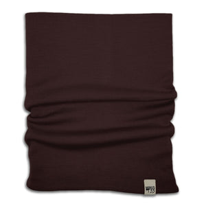 Midweight Wool Neck Gaiter - 100% Merino Wool