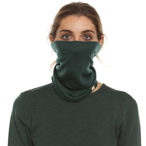 Midweight Wool Neck Gaiter - 100% Merino Wool