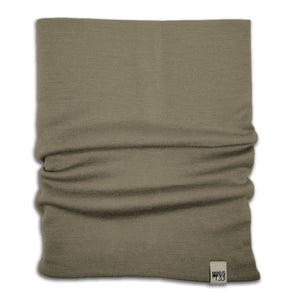Midweight Wool Neck Gaiter - 100% Merino Wool