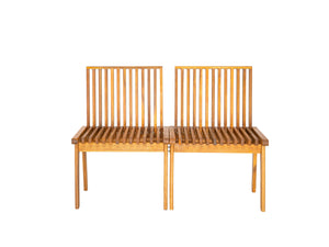 Modular Folding Wooden Bench – 2 Pc.