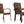 Morgan Outdoor Wicker Stacking Chairs - Mocha - Set of 4