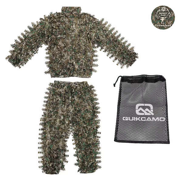 3D Camo Leafy Suits and Tops