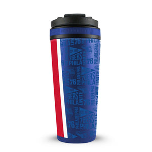 Officially Licensed Philadelphia 76ers 4D Ice Shaker - TRAPSKI