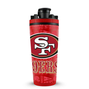 Officially Licensed San Francisco 49ers 26oz Ice Shaker