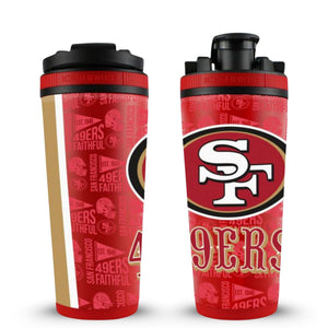 Officially Licensed San Francisco 49ers 26oz Ice Shaker