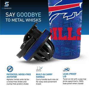 Officially Licensed Buffalo Bills 4D Ice Shaker