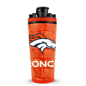 Officially Licensed Denver Broncos 26oz Ice Shaker