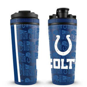 Officially Licensed Indianapolis Colts 26oz Ice Shaker