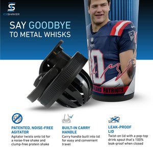 Officially Licensed New England Patriots 26oz Ice Shaker
