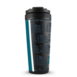 Officially Licensed Jacksonville Jaguars 26oz Ice Shaker