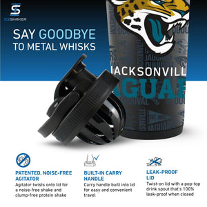 Officially Licensed Jacksonville Jaguars 4D Ice Shaker