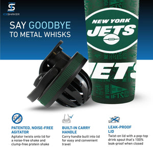 Officially Licensed New York Jets 4D Ice Shaker
