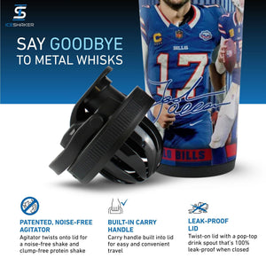 Officially Licensed Buffalo Bills 26oz Ice Shaker