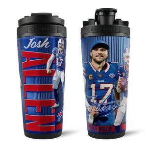 Officially Licensed Buffalo Bills 26oz Ice Shaker