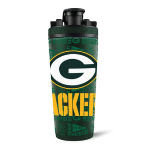 Officially Licensed Green Bay Packers 26oz Ice Shaker