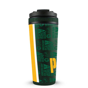 Officially Licensed Green Bay Packers 26oz Ice Shaker