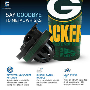 Officially Licensed Green Bay Packers 4D Ice Shaker