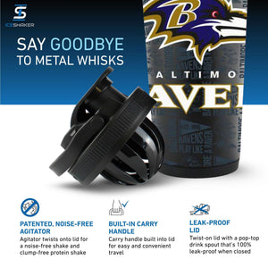 Officially Licensed Baltimore Ravens 26oz Ice Shaker