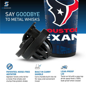 Officially Licensed Houston Texans 4D Ice Shaker