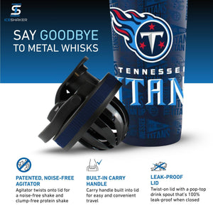 Officially Licensed Tennessee Titans 4D Ice Shaker