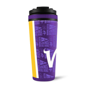 Officially Licensed Minnesota Vikings 26oz Ice Shaker