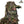 2-in-1 FRONT Leafy Face Mask and Camo Hat (Adjustable,OSFM)