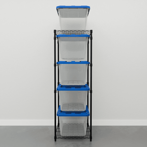 Storage Bin Rack Combo