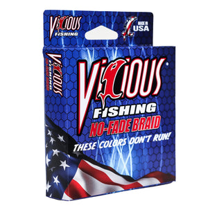 Vicious No-Fade Army Green Braid - 30 Lb Test
