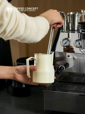 Best Milk Pitcher for Latte Art Beginners - Bell Shape 350ml/500ml Frothing Jug Under $15