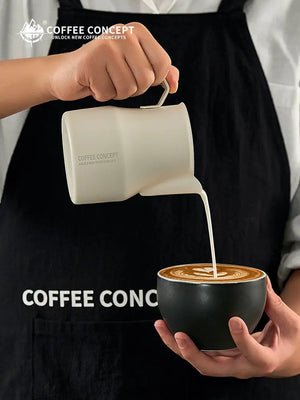 Best Milk Pitcher for Latte Art Beginners - Bell Shape 350ml/500ml Frothing Jug Under $15