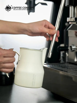 Best Milk Pitcher for Latte Art Beginners - Bell Shape 350ml/500ml Frothing Jug Under $15