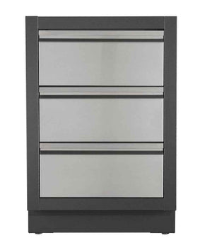Patio Outdoor Kitchen Gas Grill - Patio Elegance OASIS™ 100 with Built-in 500 Series 32" Grill