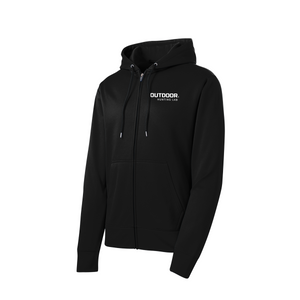 Outdoor Hunting Lab Black Hoodie