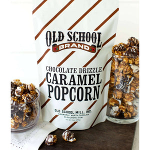 Old School Brand Chocolate Drizzle Caramel Popcorn