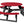 Open Round Table for Versatile and Customizable Outdoor Round Table Seating