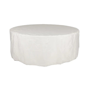 Outdoor Nylon Fire Pit Cover in Khaki for Fire Sense Oval Gas Fire Pits