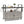 Outdoor Bar Cart Wicker Buffet Serving Cart with Cabinet and 8 Hooks