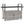 Outdoor Bar Cart Wicker Buffet Serving Cart with Cabinet and 8 Hooks