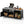 Outdoor Grill Table with Sink and Drainage Heavy Duty Metal Grill Cart-Black