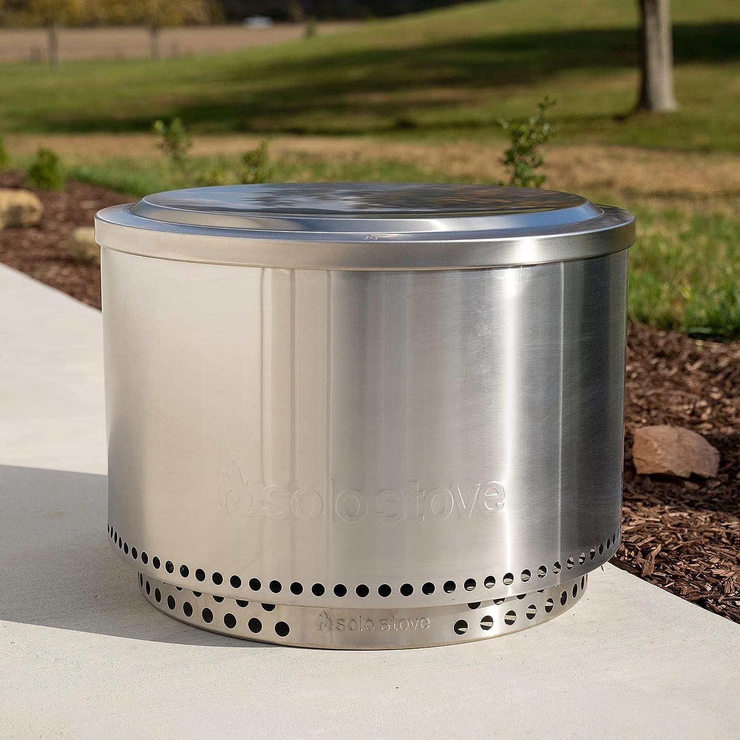 Solo Stove Lid made of 304 Stainless Steel for Outdoor Fire Pits - TRAPSKI, LLC
