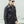 Aurora Mens Black Sheepskin Leather Faux Shearling Jacket