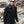 Aurora Mens Black Sheepskin Leather Faux Shearling Jacket