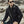 Aurora Mens Black Sheepskin Leather Faux Shearling Jacket