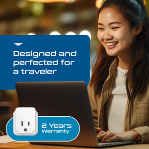 Australia, China, New Zealand Travel Adapter | Type I - USB & USB-C Ports + 2 US Outlets (PAK-AU) - TRAPSKI