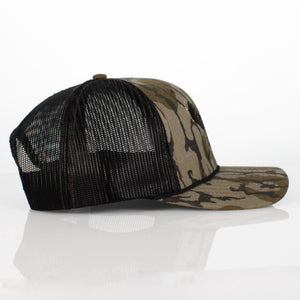 Mossy Oak Bottomland Turkey Feather Meshback Cap